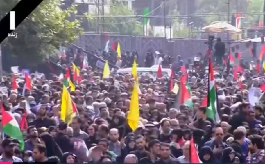 Τεχεράνη: Σε εξέλιξη η κηδεία του Ισμαήλ Χανίγια