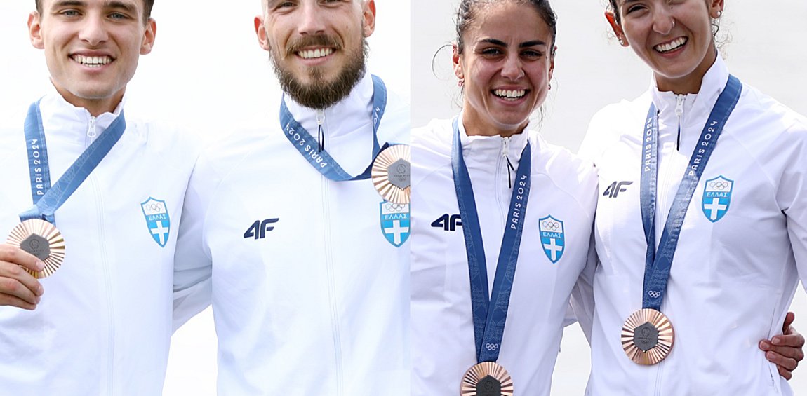 Ολυμπιακοί Αγώνες 2024: Δύο χάλκινα μετάλλια από τα «ελληνικά κουπιά»
