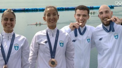 Ολυμπιακοί Αγώνες 2024: Δύο χάλκινα μετάλλια από τα «ελληνικά κουπιά»
