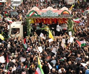 Κηδεία Χανίγια: Θρήνος και οργή από τα πλήθη στη Ντόχα