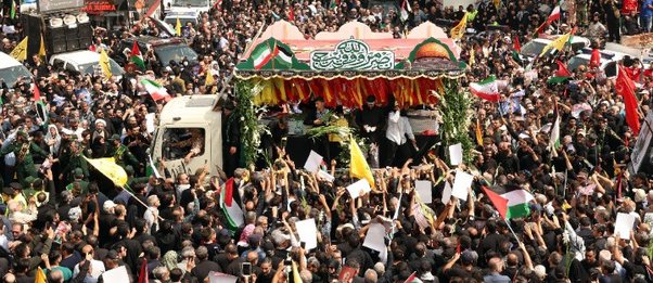 Κηδεία Χανίγια: Θρήνος και οργή από τα πλήθη στη Ντόχα