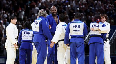 Ολυμπιακοί Αγώνες-Τζούντο: Θρίαμβος της Γαλλίας στο μικτό ομαδικό - Πέμπτο χρυσό για τον ρέκορντμαν Ρινέ