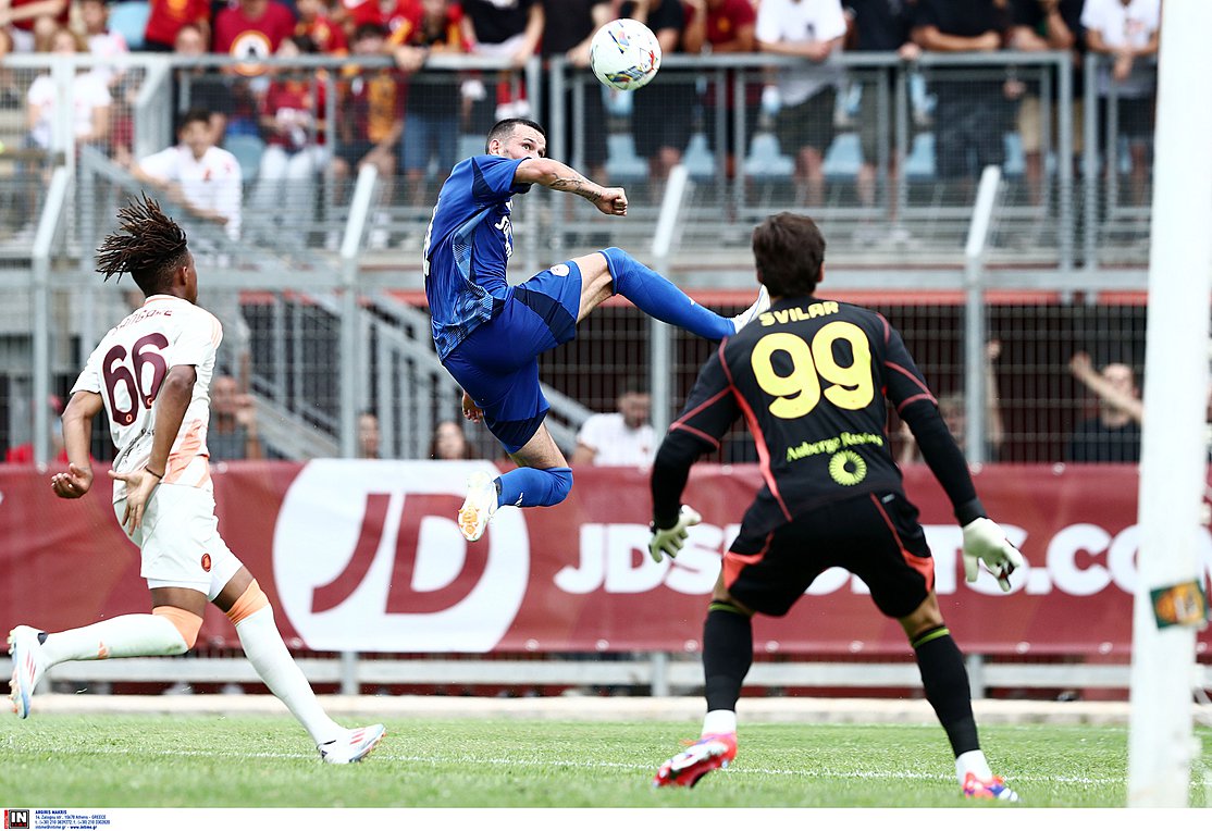 Ολυμπιακός: Άφησε υποσχέσεις στο δυνατό τεστ (1-1) με την Ρόμα