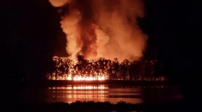 Υπό πλήρη έλεγχο η φωτιά στο Μεσολόγγι