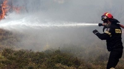 Πυρκαγιά στην περιοχή Μανδρότοπος στη Δράμα