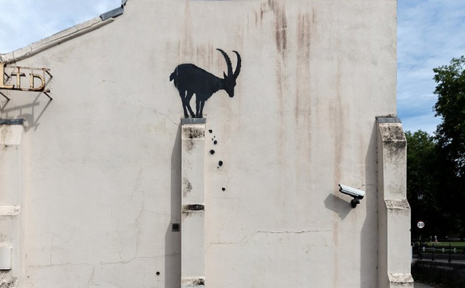 Νέο έργο του Banksy σε κτίριο στο νοτιοδυτικό Λονδίνο