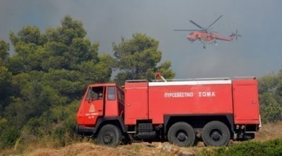 Υπό μερικό έλεγχο η πυρκαγιά σε δασική έκταση κοντά στο Βαρικό Φλώρινας