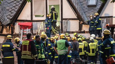 Γερμανία: Δύο νεκροί από την κατάρρευση ξενοδοχείου - Καλά στην υγεία του το δίχρονο αγοράκι που απεγκλωβίστηκε ΒΙΝΤΕΟ