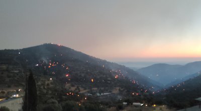 Ρέθυμνο: Τρίτη μέρα πυρκαγιάς - Κάηκαν χιλιάδες στρέμματα 