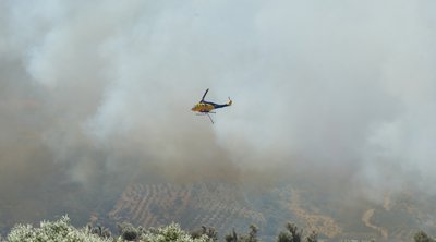 Πυρκαγιά στο Ρέθυμνο: Συνεχίζεται η μάχη με τις φλόγες - Εκκενώθηκαν χωριά - Μεγάλες καταστροφές 