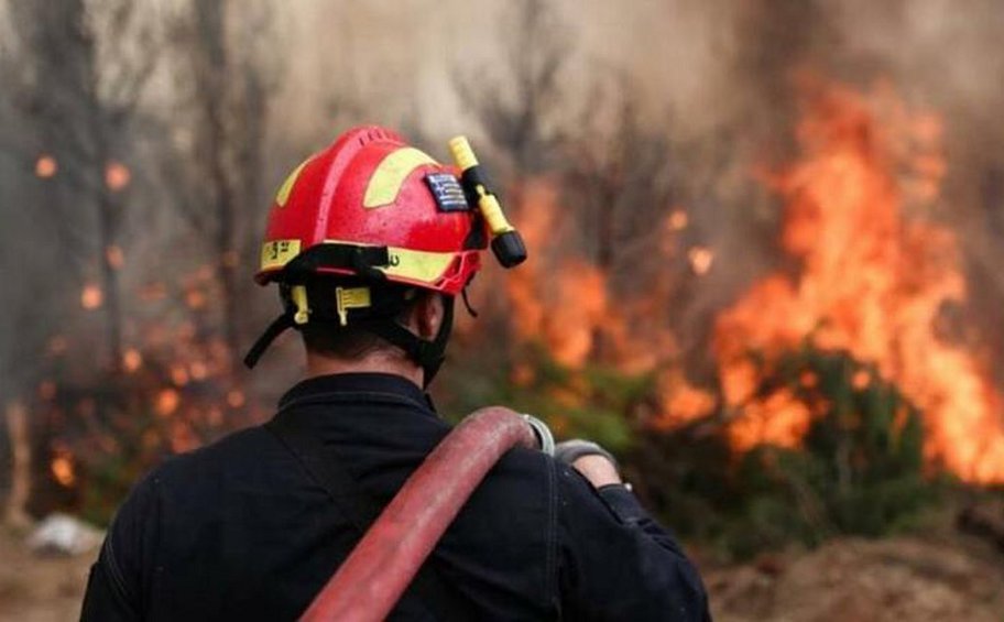 Λάρισα: Σε εξέλιξη πυρκαγιά στα Φάρσαλα