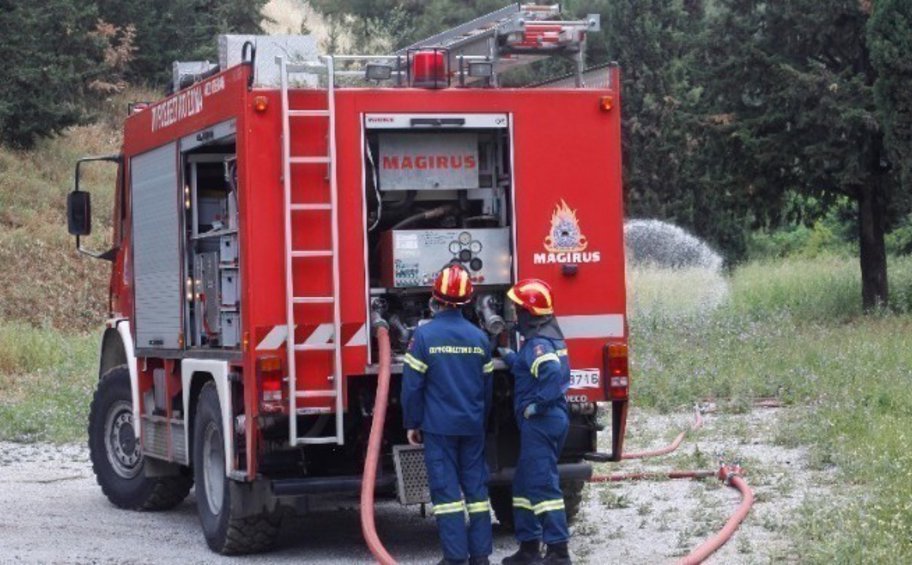 Σέρρες: Καλύτερη εικόνα παρουσιάζει η πυρκαγιά στο Δαφνούδι