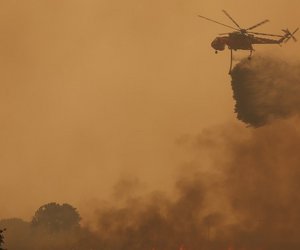 Πυρκαγιά σε δασική έκταση στις Σέρρες - Επιχειρούν 3 ελικόπτερα
