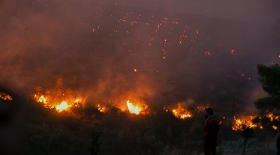 Φωτιά στη Βορειοανατολική Αττική: Σε λειτουργία ειδική πλατφόρμα για την προσωρινή διαμονή πληγέντων 