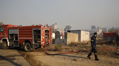 Φωτιά στην Αττική: Απεγκλωβίστηκαν τέσσερα παιδιά και ένας ηλικιωμένος στη Διώνη