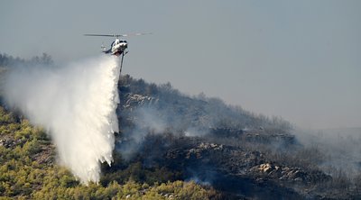 Ανεξέλεγκτη η φωτιά στη ΒΑ Αττική: Σε Γραμματικό και Καλλιτεχνούπολη τα κυριότερα μέτωπα 