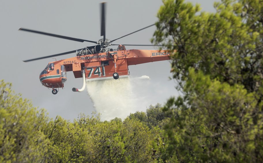 Φωτιά στην Αττική: Πόσα εναέρια μέσα επιχείρησαν ανά ημέρα 