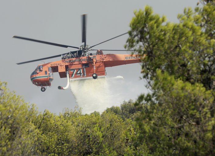 Φωτιά στην Αττική: Πόσα εναέρια μέσα επιχείρησαν ανά ημέρα 