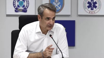 Φωτιά στην Αττική: Σε εξέλιξη η διυπουργική σύσκεψη στην Πολιτική Προστασία υπό τον πρωθυπουργό 