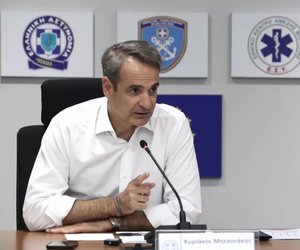 Φωτιά στην Αττική: Σε εξέλιξη η διυπουργική σύσκεψη στην Πολιτική Προστασία υπό τον πρωθυπουργό 