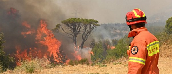 Συναγερμός για πυρκαγιές και αύριο - Ο χάρτης με τις επικίνδυνες περιοχές