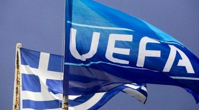 Βαθμολογία UEFA: Παρέμεινε 15η και μείωσε τη διαφορά από την Δανία η Ελλάδα