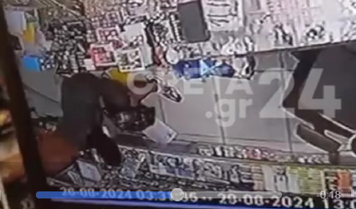 Έσπασε τζαμαρία σούπερ μάρκετ και πήρε τσιγάρα και… ξυστά – ΒΙΝΤΕΟ