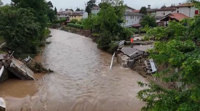 Κύμα κακοκαιρίας πλήττει τη βόρεια Ιταλία, απομονωμένα χωριά