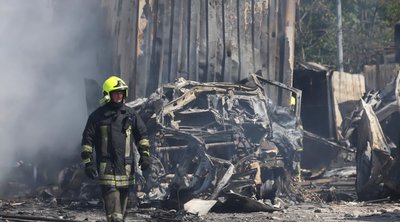 Μπαράζ ρωσικών επιθέσεων στην Ουκρανία 