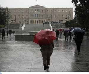 Σε εξέλιξη η κακοκαιρία «ΑΤΕΝΑ» - Πώς θα κινηθεί τις επόμενες ώρες