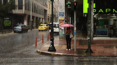 «Επιμένει» και σήμερα η κακοκαιρία - Πού θα σημειωθούν καταιγίδες 
