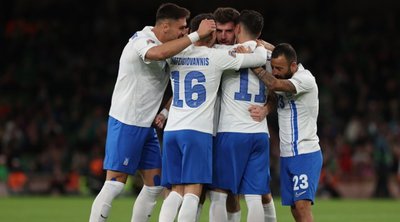 Nations League: «Δύο στα δύο» για την Εθνική Ελλάδας - Κέρδισε 2-0 την Ιρλανδία στο Δουβλίνο