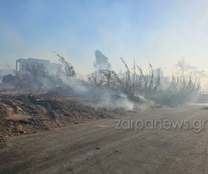 Υπό έλεγχο η φωτιά στον Πλατανιά – Δεν υπάρχει ενεργό μέτωπο