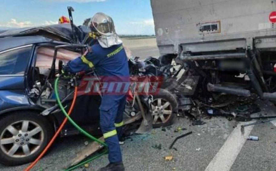 Τροχαίο με δύο νεκρούς στην Πάτρα: Παράνομα σταθμευμένο το φορτηγό