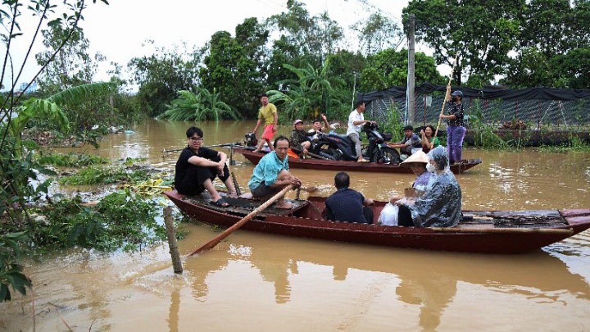 Μιανμάρ: Αντιμετωπίζει σοβαρές πλημμύρες μετά το πέρασμα του τυφώνα Γιάγκι