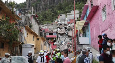 Μεξικό: 15 νεκροί από κατολισθήσεις στην περιφέρεια της πρωτεύουσας