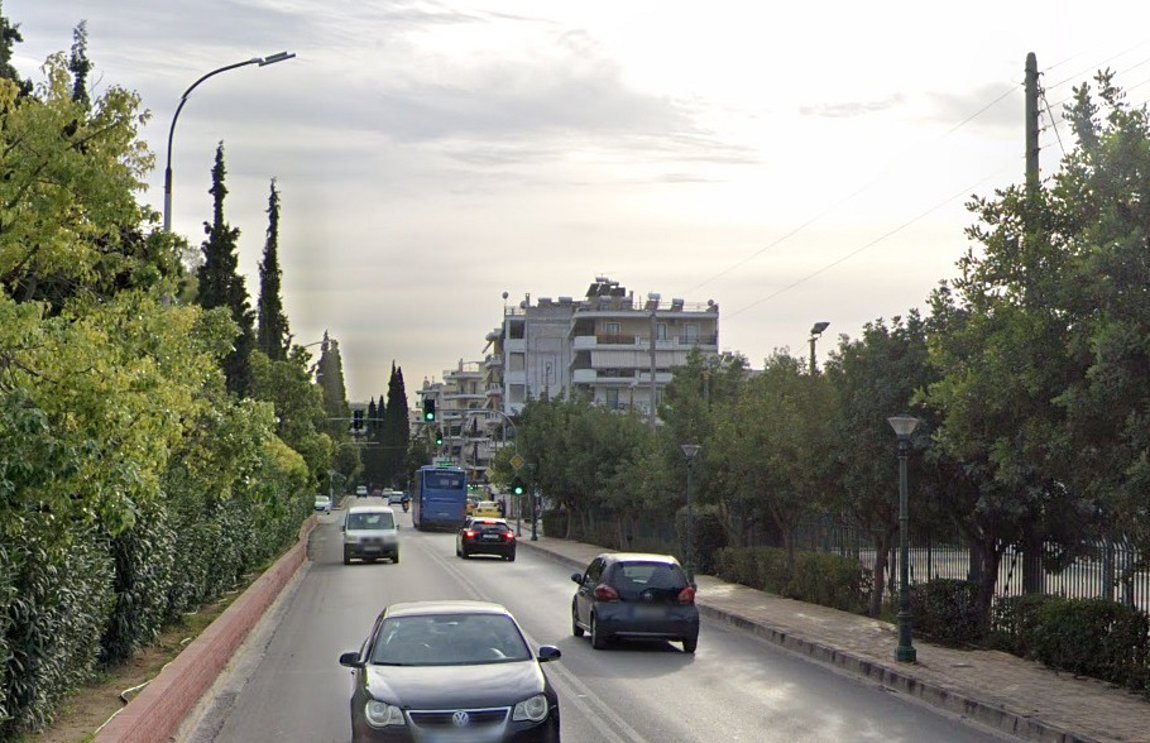 Κλειστό τμήμα της Λεωφόρου Δεκελείας στη Νέα Φιλαδέλφεια