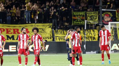 Super League: Πρώτη ήττα για τον Ολυμπιακό - Έχασε 2-1 από τον Άρη στην Θεσσαλονίκη 