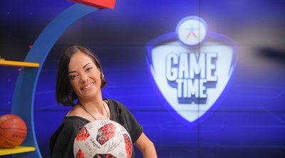 Η Κατερίνα Τσάβαλου στο ΟΠΑΠ Game Time: Η ΑΕΚ, το τάκλιν σε συνάδελφο και το Όσκαρ που θα έκανε θυσία
