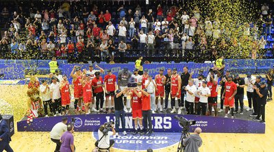 Τρίτο σερί τρόπαιο Super Cup ο Ολυμπιακός - ΒΙΝΤΕΟ