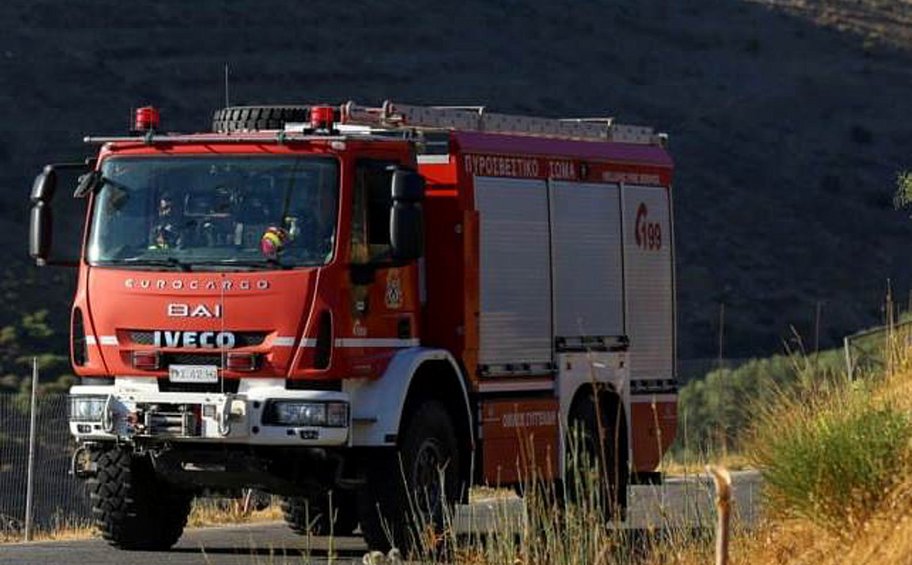 Θεσσαλονίκη: Πυρκαγιά κοντά στη Χαλάστρα 