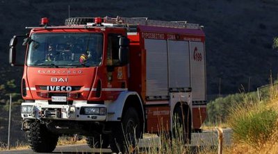 Θεσσαλονίκη: Πυρκαγιά κοντά στη Χαλάστρα 