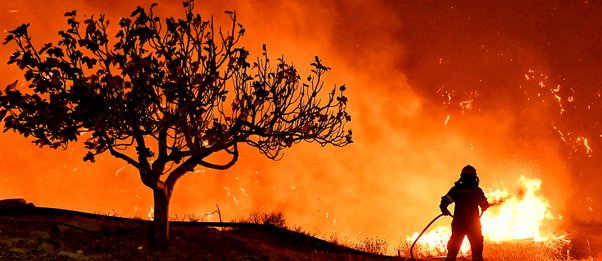 Φωτιά στην Κορινθία: Ολονύχτια μάχη των πυροσβεστικών δυνάμεων με τις διάσπαρτες εστίες 