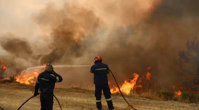 Κορινθία: Αντιδήμαρχος ο άνδρας που κάπνιζε μελίσσια πριν εκδηλωθεί η φωτιά