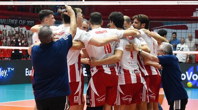 Βόλεϊ-CEV Champions League: «Καρφί» πρόκρισης ο Ολυμπιακός, 3-0 τη Λας Πάλμας