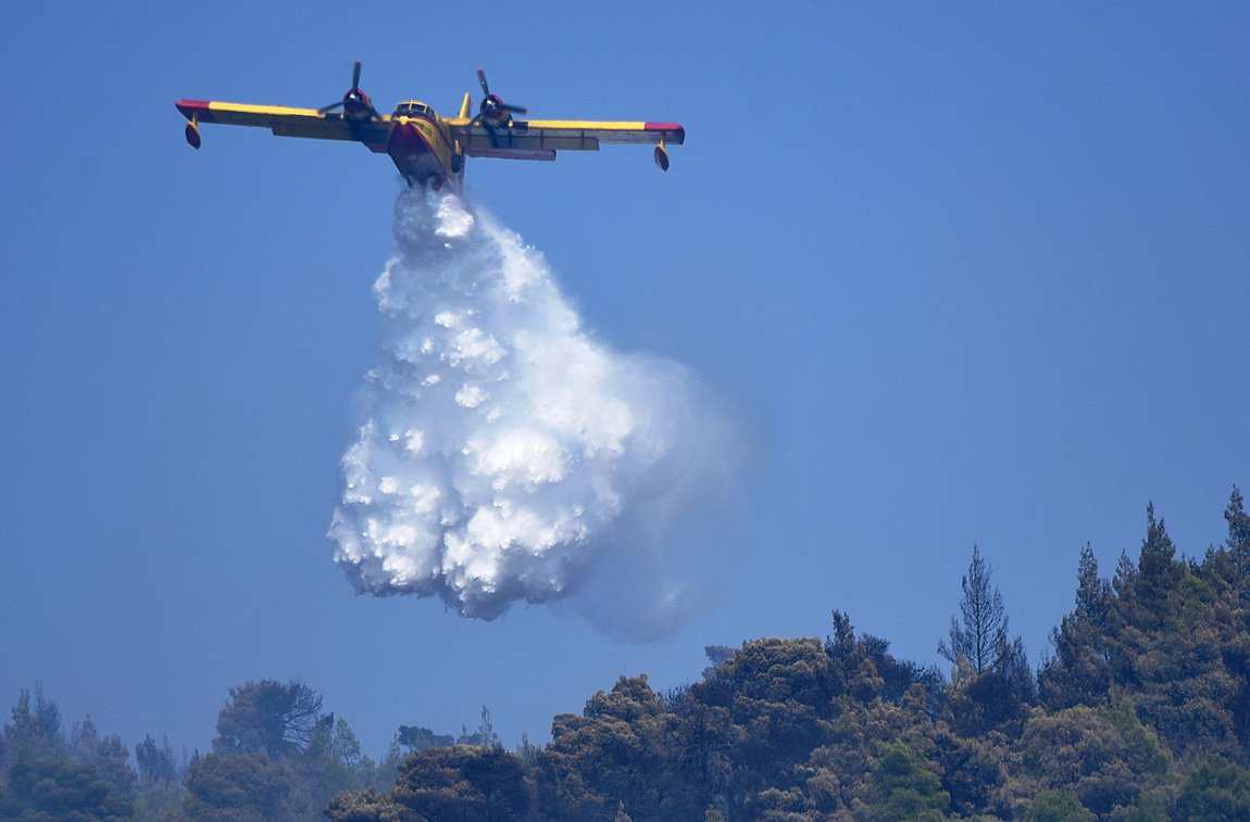 Λέσβος: Πυρκαγιά σε περιοχή της Άντισσας
