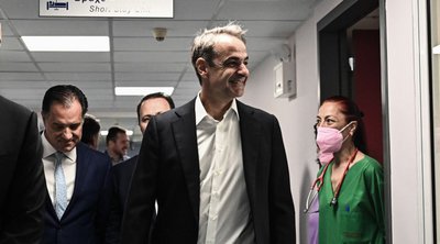 Επίσκεψη Μητσοτάκη στο Νοσοκομείο Παίδων «Αγία Σοφία»: Το Εθνικό Σύστημα Υγείας αλλάζει