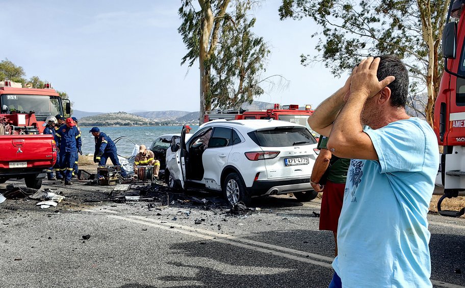 Τροχαίο με σύγκρουση οχημάτων: Ένας νεκρός και τραυματίες στην Αργολίδα