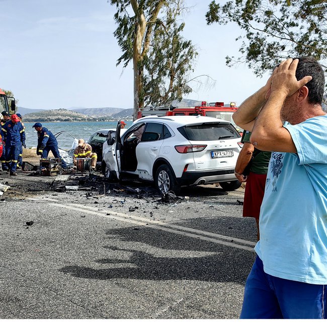 Αργολίδα: Τροχαίο-σοκ με νεκρό και τραυματίες - ΕΙΚΟΝΕΣ