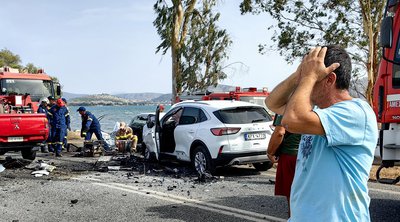 Αργολίδα: Τροχαίο-σοκ με νεκρό και τραυματίες - ΕΙΚΟΝΕΣ